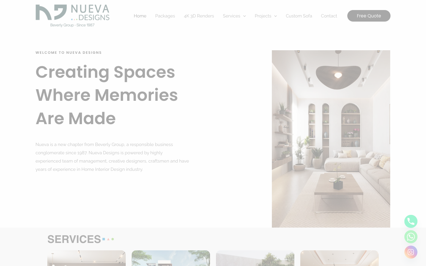Nueva Designs Mockup